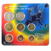 Coffret BU miniset Espagne 2002
