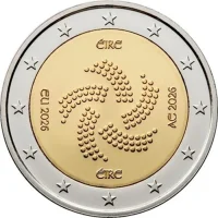 2 euro commémorative Irlande 2026 - Présidence du conseil de l'UE