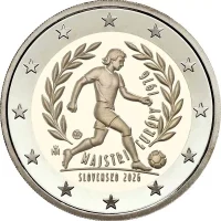 2 euro commémorative Slovaquie 2026 - Championnat d’Europe de football 1976