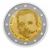 2 euro commémorative Slovénie 2026 - 150e anniversaire de la naissance d'Ivan Cankar