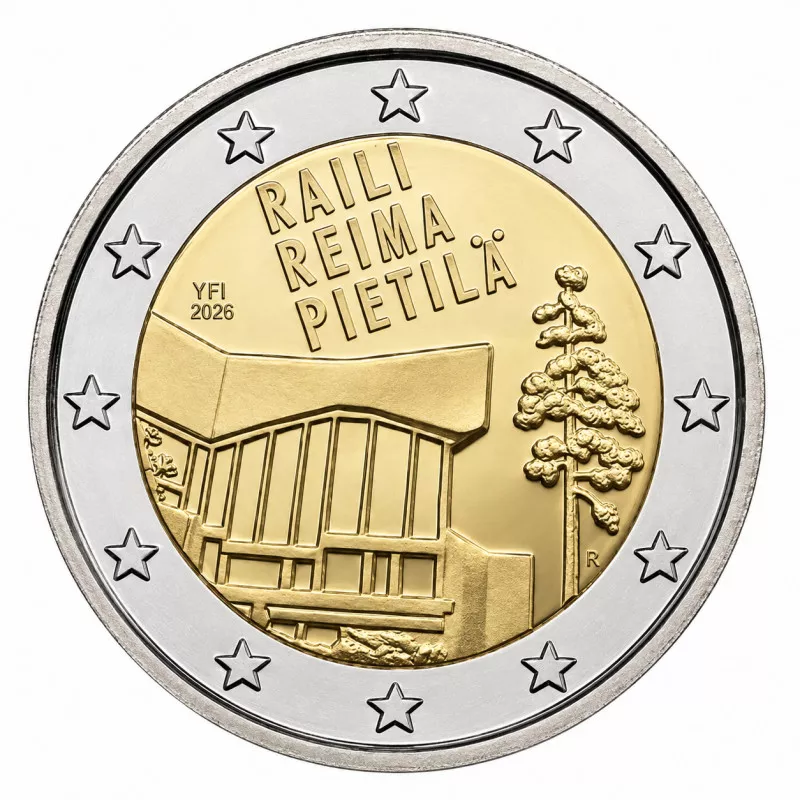 2 euro commémorative Finlande 2026 - Raili et Reima Pietila